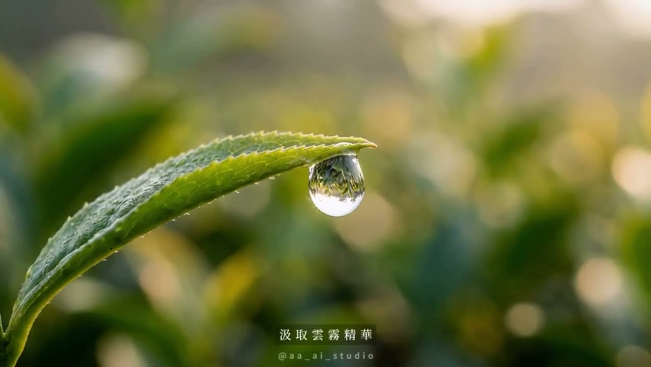 茶園晨露｜產品形象作品畫面